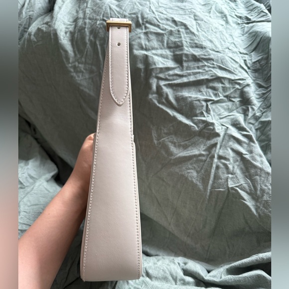 Saint Laurent Mini Le 5 A 7 in Cream - Picture 4 of 12